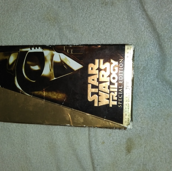 Star Wars Trilogy Special Edition Gold Box 1997 VHS vintage incomplete Lucasfilm - Picture 8 of 10